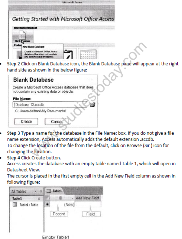 NCERT-Solutions-Class-10-Foundation-of-Information-Technology-Microsoft-Access-1