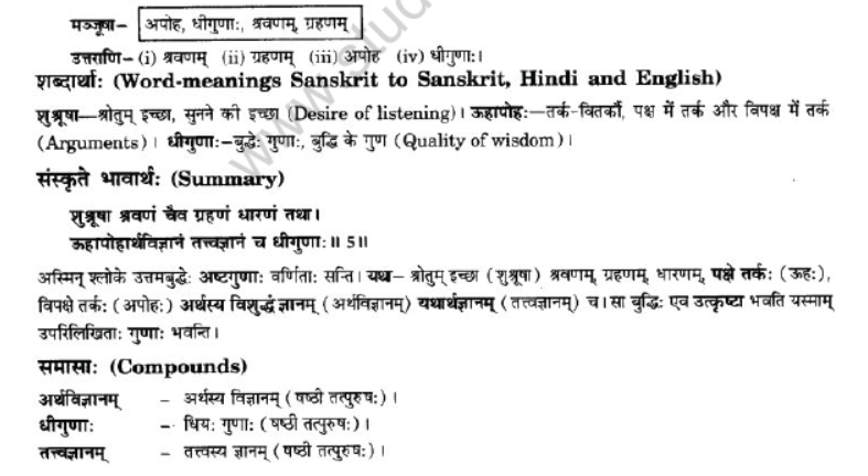 NCERT-Solutions-Class-10-Sanskrit-Chapter-1-Vadmay-Tap-10