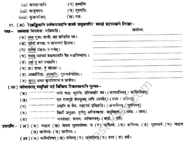 NCERT-Solutions-Class-10-Sanskrit-Chapter-2-Aagya-Gurunahi-Avicharniya-27