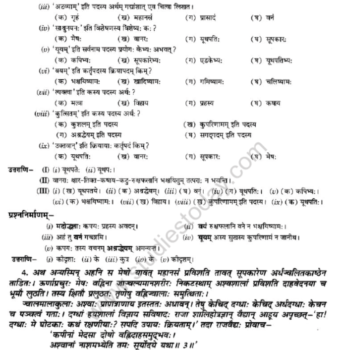 NCERT-Solutions-Class-10-Sanskrit-Chapter-2-Aagya-Gurunahi-Avicharniya-9