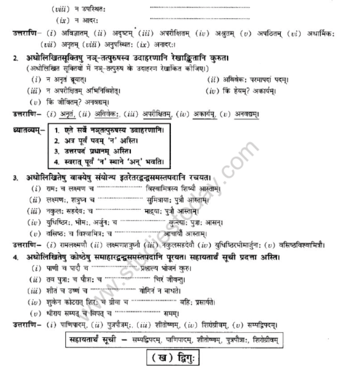 NCERT-Solutions-Class-10-Sanskrit-Chapter-3-Samasa-13