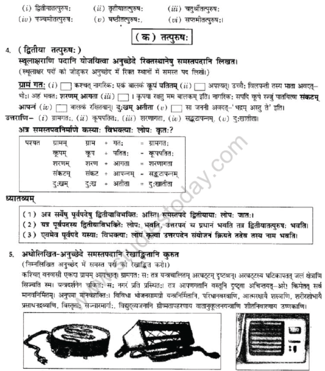 NCERT-Solutions-Class-10-Sanskrit-Chapter-3-Samasa-3