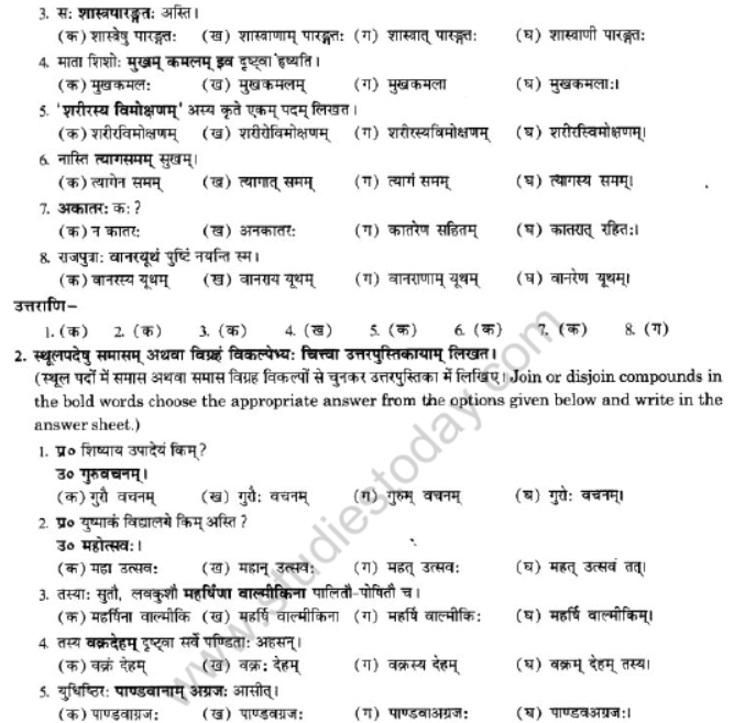 NCERT-Solutions-Class-10-Sanskrit-Chapter-3-Samasa-31