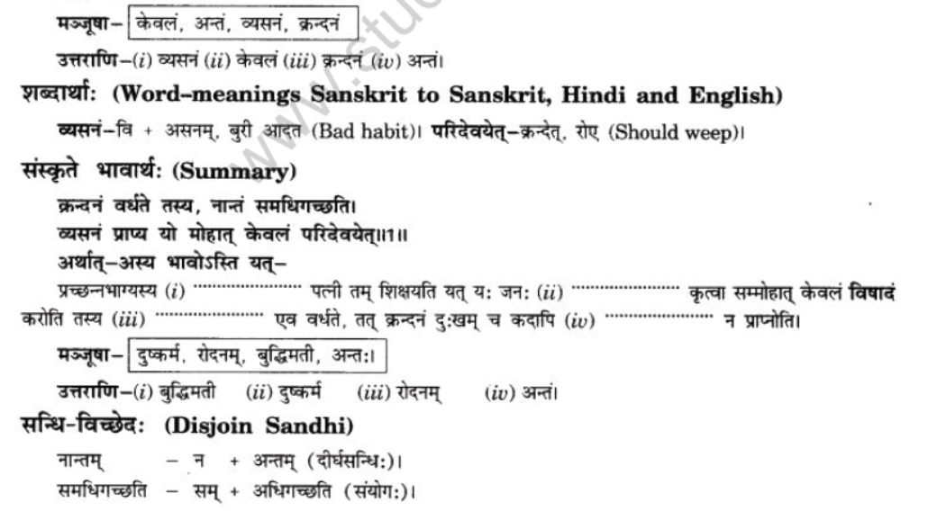 NCERT-Solutions-Class-10-Sanskrit-Chapter-6-Sadhuvrit-Samachret-11