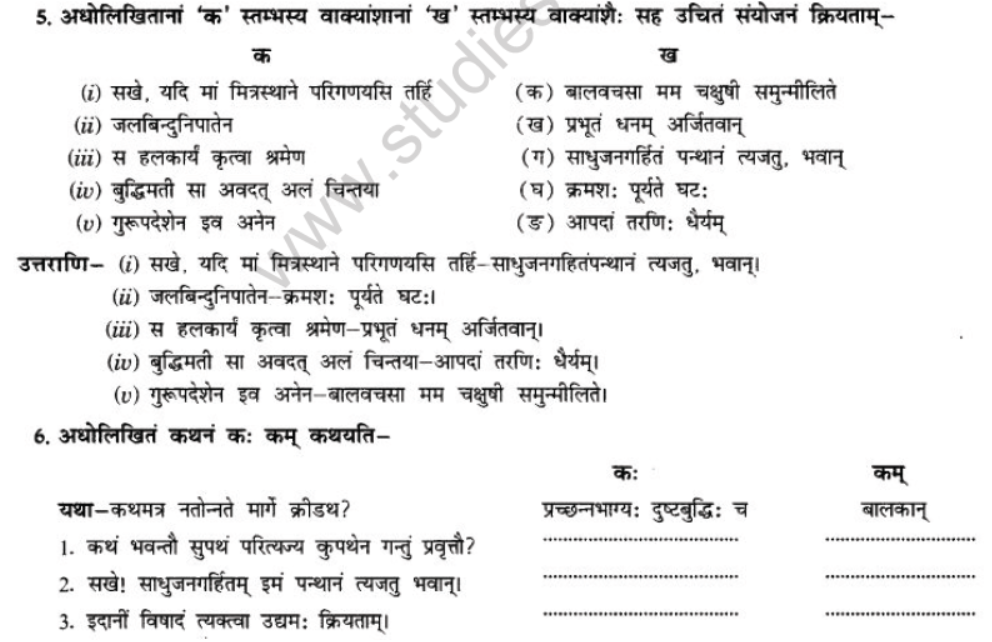 NCERT-Solutions-Class-10-Sanskrit-Chapter-6-Sadhuvrit-Samachret-29