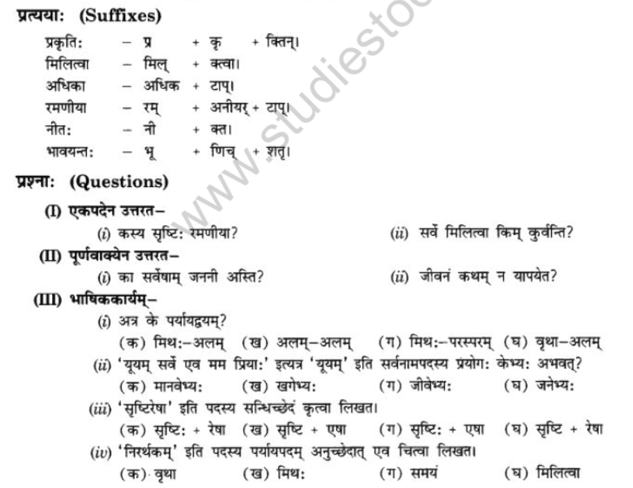 NCERT-Solutions-Class-10-Sanskrit-Chapter-7-Ramniya-ki-Srishti-Aesha-26