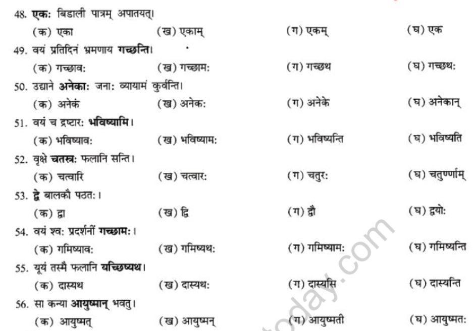 NCERT-Solutions-Class-10-Sanskrit-Chapter-8-vachana-lingam-purusha-lakara-Dusya-Samshedhanam-17