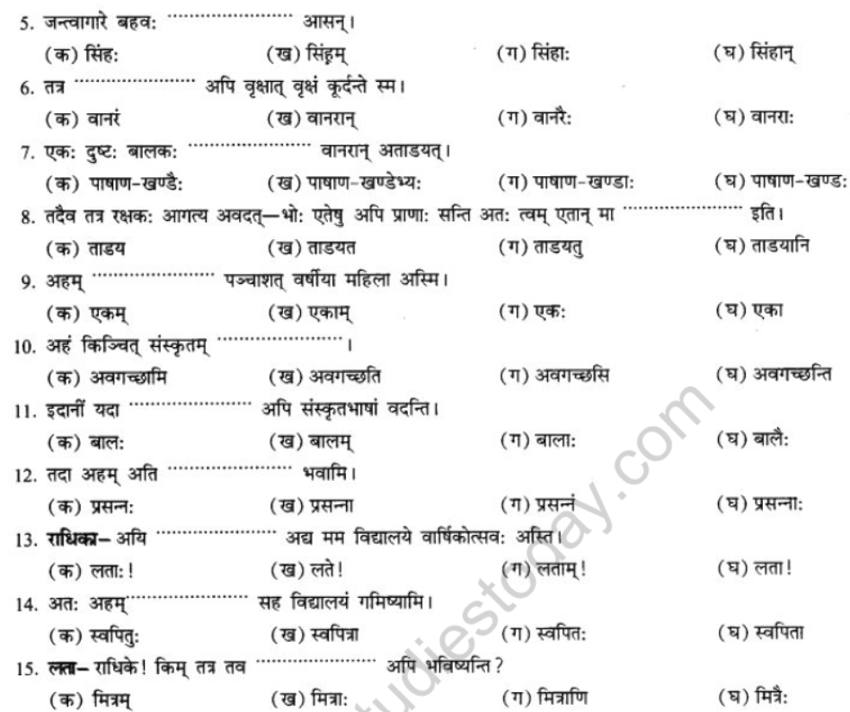 NCERT-Solutions-Class-10-Sanskrit-Chapter-8-vachana-lingam-purusha-lakara-Dusya-Samshedhanam-19
