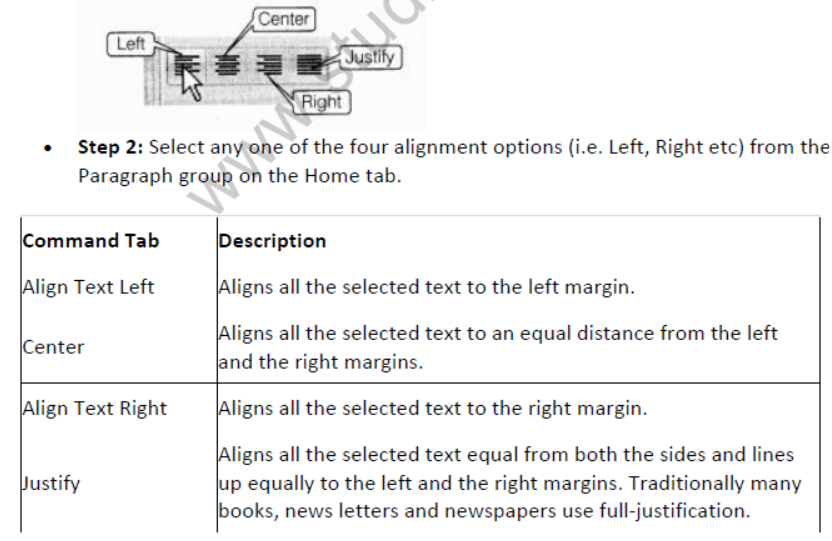 NCERT-Solutions-Class-9-Foundation-of-Information-Technology-MS-Word-2007-Basics-3