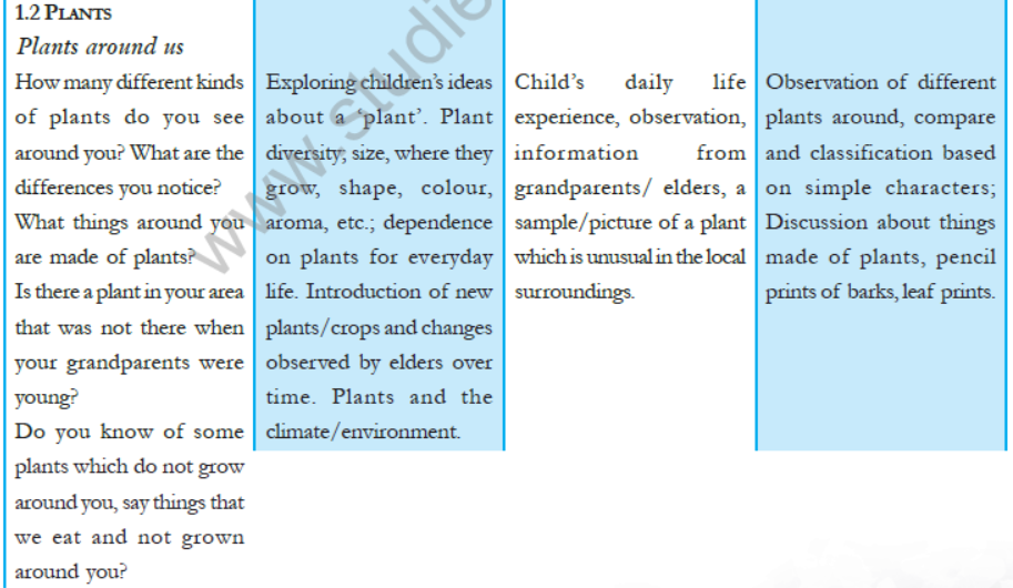 cbse-class-3-ncert-evs-syllabus