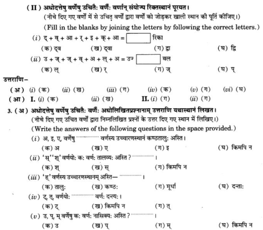 ncert-solutions-class-9-sanskrit-chapter-1-sanskritvarnmala ucharan