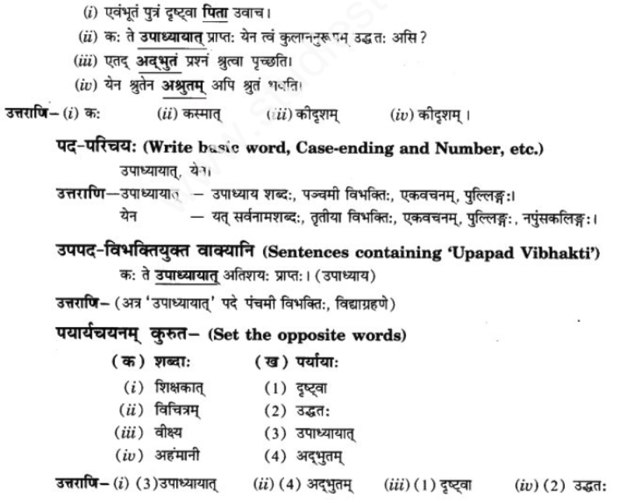 ncert-solutions-class-9-sanskrit-chapter-1-tat-tvam-asi