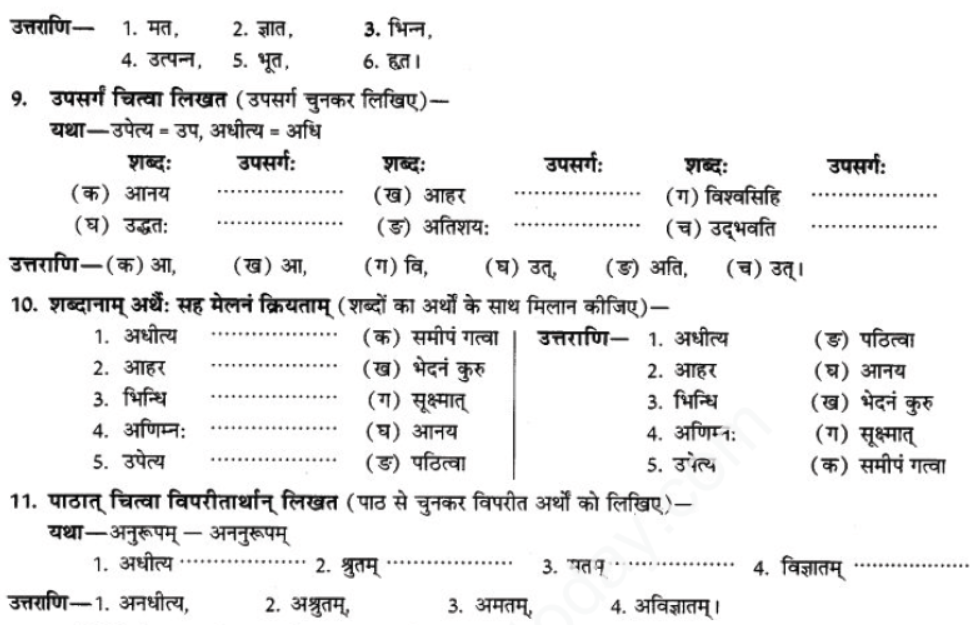 ncert-solutions-class-9-sanskrit-chapter-1-tat-tvam-asi