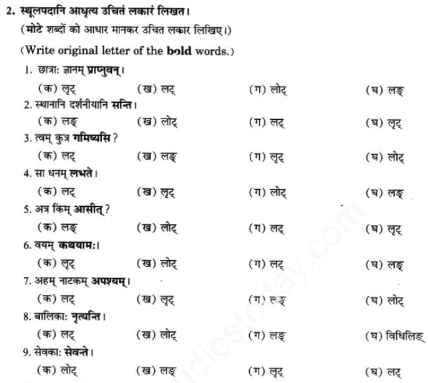 ncert-solutions-class-9-sanskrit-chapter-10-vidhilid-lakar