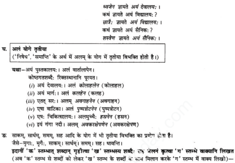 ncert-solutions-class-9-sanskrit-chapter-12-karan-karak-prayoga