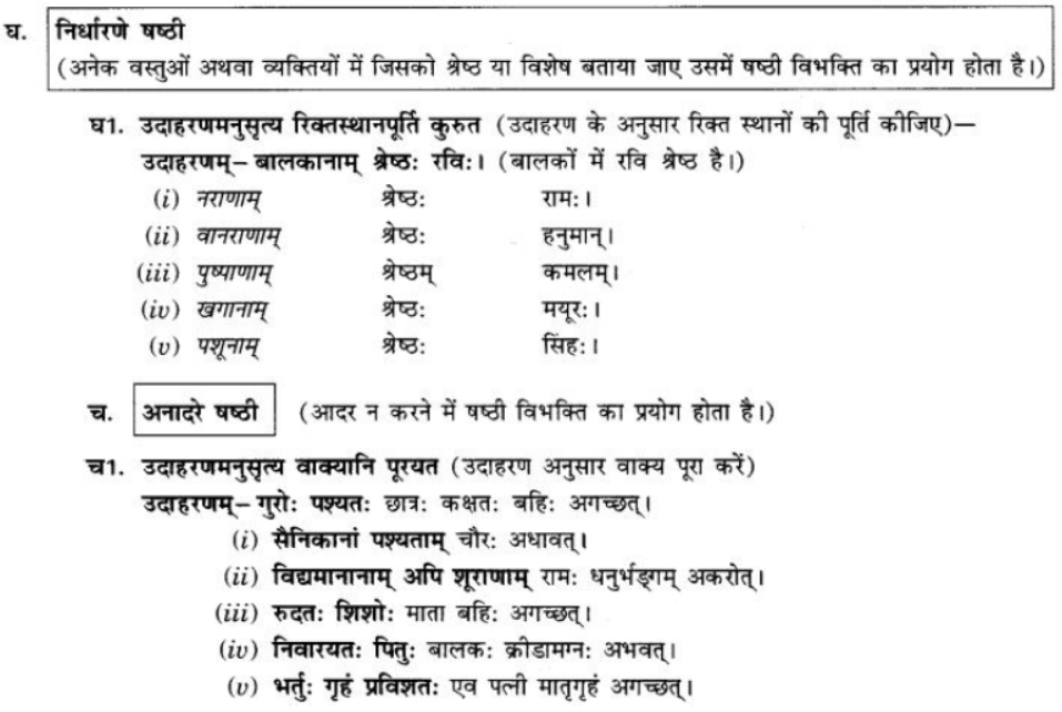 ncert-solutions-class-9-sanskrit-chapter-15-sambandh-karak-prayoga