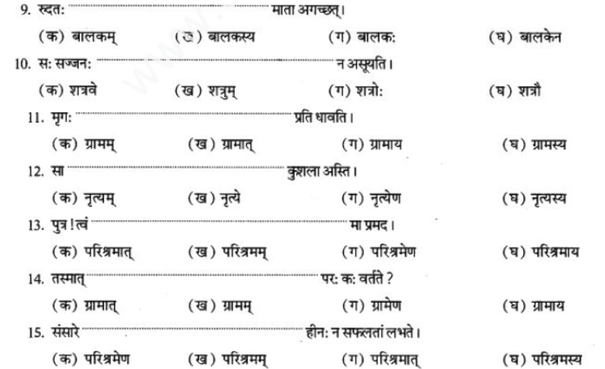 ncert-solutions-class-9-sanskrit-chapter-16-adhikaran-karak-prayoga