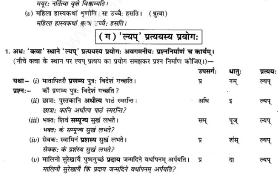 ncert-solutions-class-9-sanskrit-chapter-17-trman-ktva-layap-prtyayana-prayog