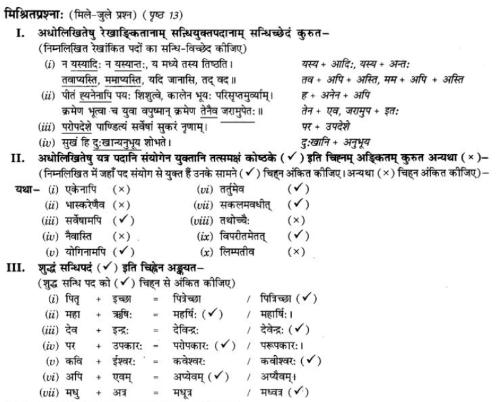 ncert-solutions-class-9-sanskrit-chapter-2-sandhi-praknam-svrsandhi