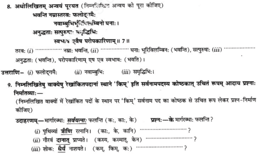 ncert-solutions-class-9-sanskrit-chapter-3-patheym