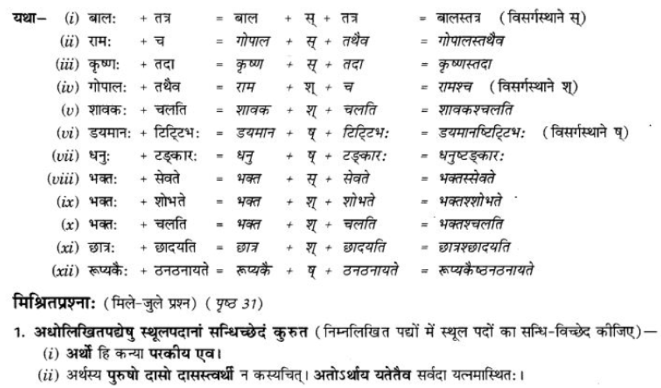 ncert-solutions-class-9-sanskrit-chapter-4-visargsandhi