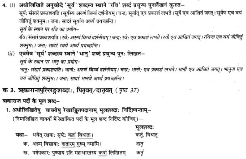 ncert-solutions-class-9-sanskrit-chapter-5-ajantshabda-halantshabda-sarvnamshabda