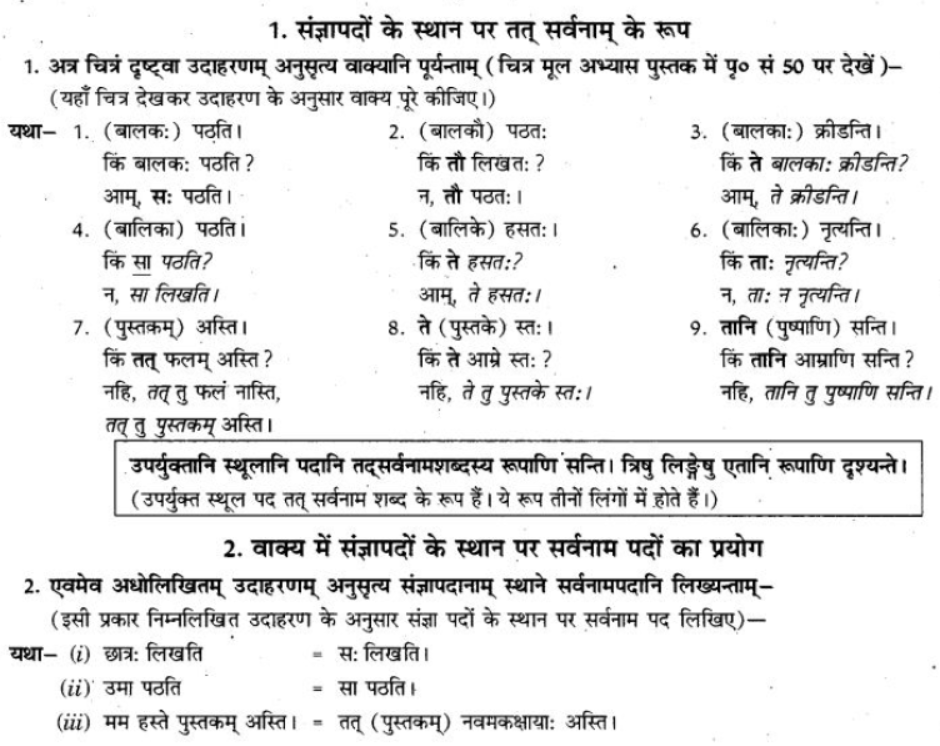 ncert-solutions-class-9-sanskrit-chapter-5-ajantshabda-halantshabda-sarvnamshabda