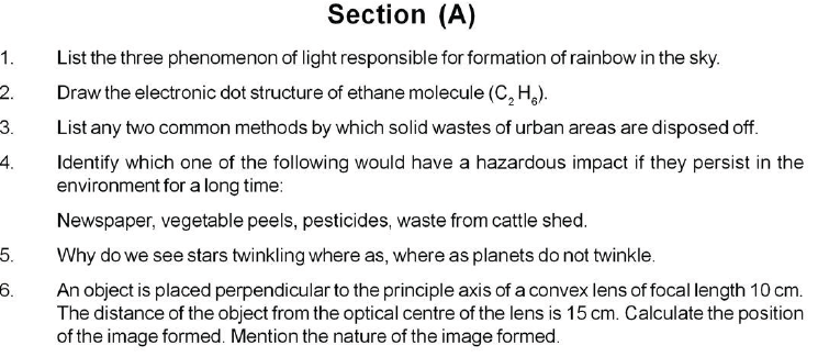 CBSE_Class_10_Science_Question_Paper
