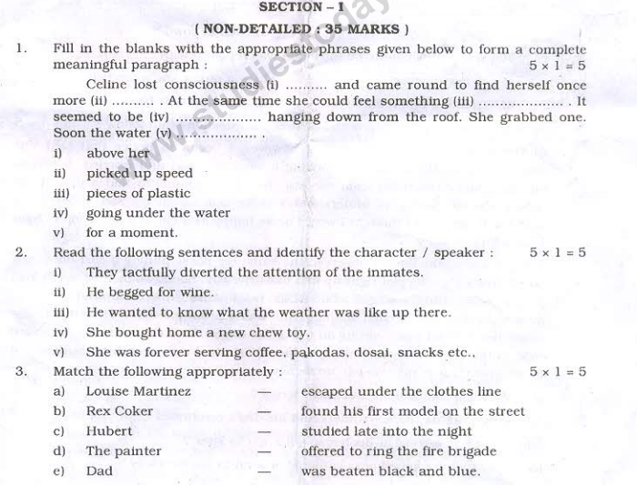 Class_10_English_Question_Paper