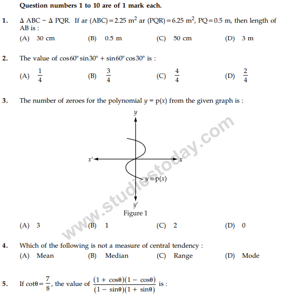 Class_10_Mathematics_Question_Paper