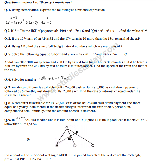 Class_10_Mathematics_Question_Paper