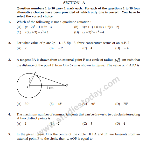 Class_10_Mathematics_Question_Paper