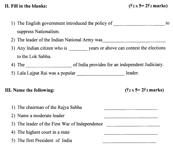 Class_5_Social_Science_Sample_Paper_3