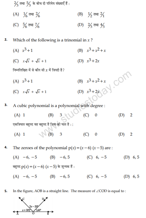 class_9_Maths_Question_paper_36