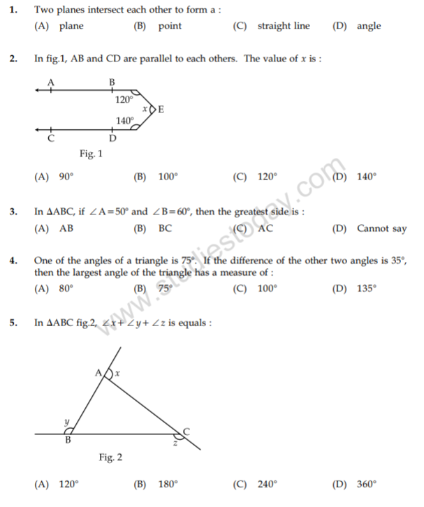class_9_Maths_Question_paper_43