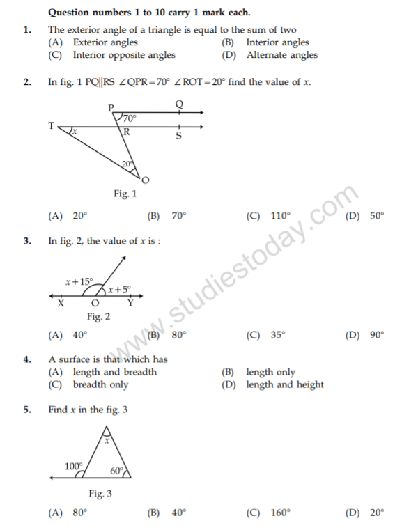 class_9_Maths_Question_paper_44