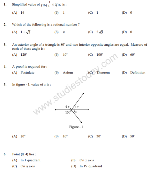 class_9_Maths_Question_paper_51