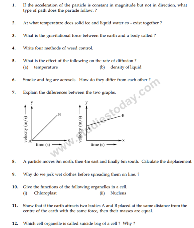 class_9_Science_Questions_paper_27
