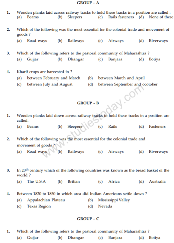 class_9_Social_Science_Questions_paper_38