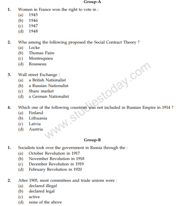 class_9_Social_Science_Questions_paper_66