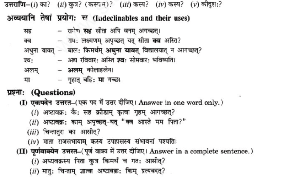 ncert-solutions-class-9-sanskrit-chapter-11-na-dharmvraddhushu-vy-smishyate