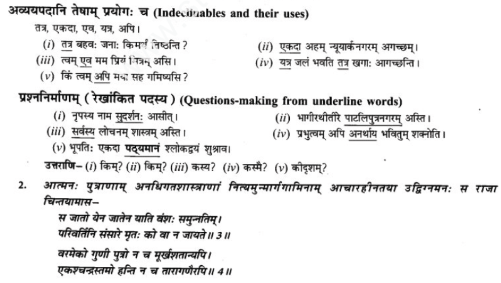 ncert-solutions-class-9-sanskrit-chapter-12-kavyami-kavyami-yami﻿