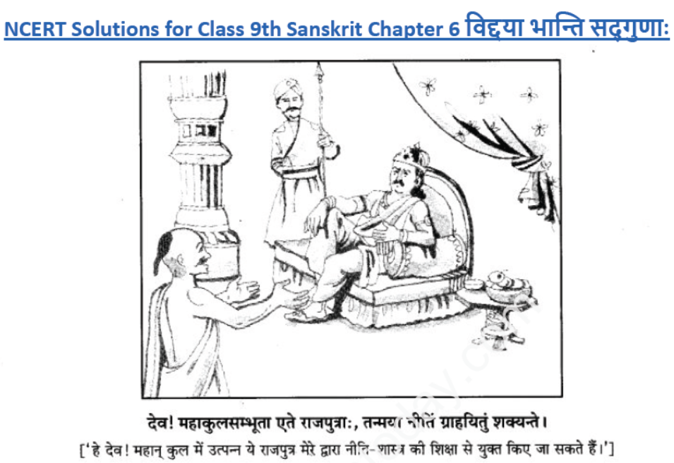 ncert-solutions-class-9-sanskrit-chapter-12-kavyami-kavyami-yami﻿