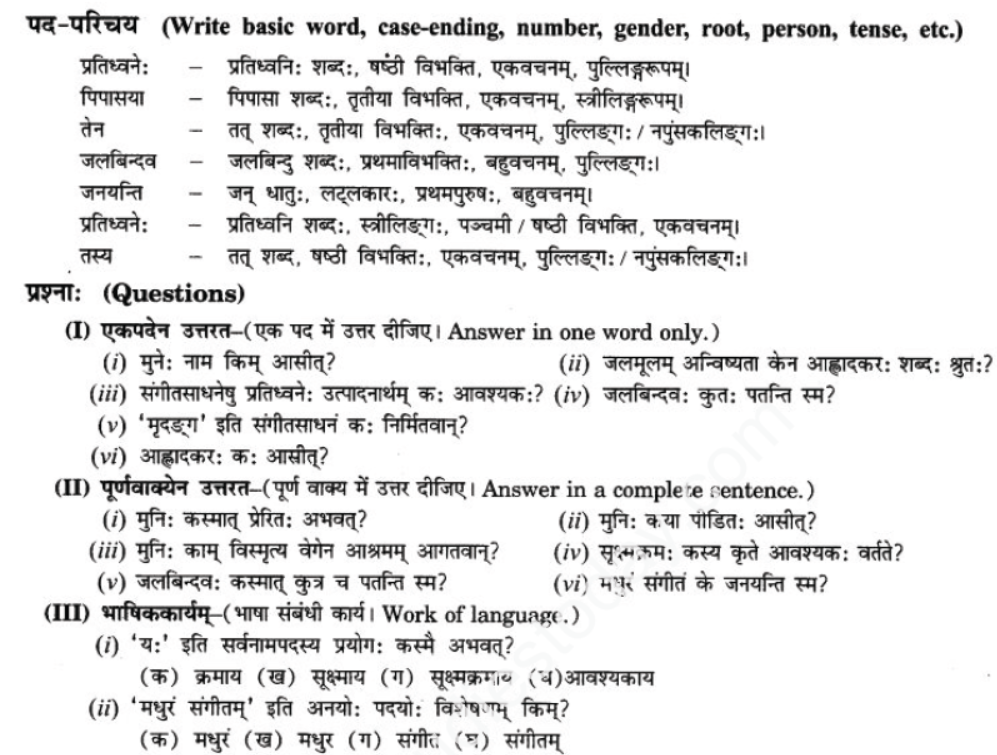 ncert-solutions-class-9-sanskrit-chapter-13-bhartiya-vigyanam