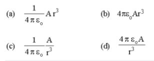 CBSE Class 12 Physics Electric Charges and Fields MCQs Srt B