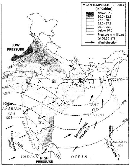 Voyage Solutions-for-ICSE-Class-8-Geography-Chapter-10-India-Climate-Natural-Vegetation-Forests-And-Wildlife-5
