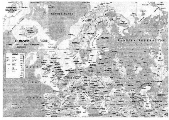 Voyage-Solutions-for-ICSE-Class-7-Geography-Chapter-12-Europe-Location-Area-Political-Physical-Features