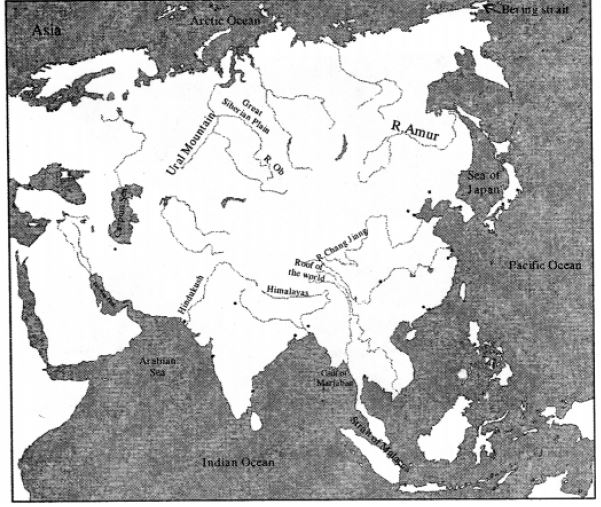 Voyage-Solutions-for-ICSE-Class-8-Geography-Chapter-7-Asia-Location-Extent-Political-And-Physical-Features-1