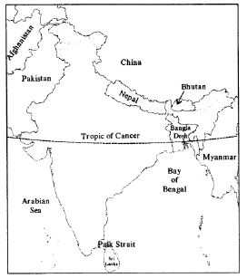 Voyage-Solutions-for-ICSE-Class-8-Geography-Chapter-9-India-Location-Extent-Political-And-Physical-Features-2