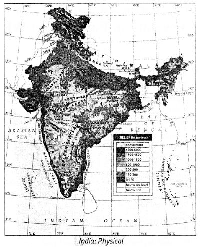 Voyage-Solutions-for-ICSE-Class-8-Geography-Chapter-9-India-Location-Extent-Political-And-Physical-Features